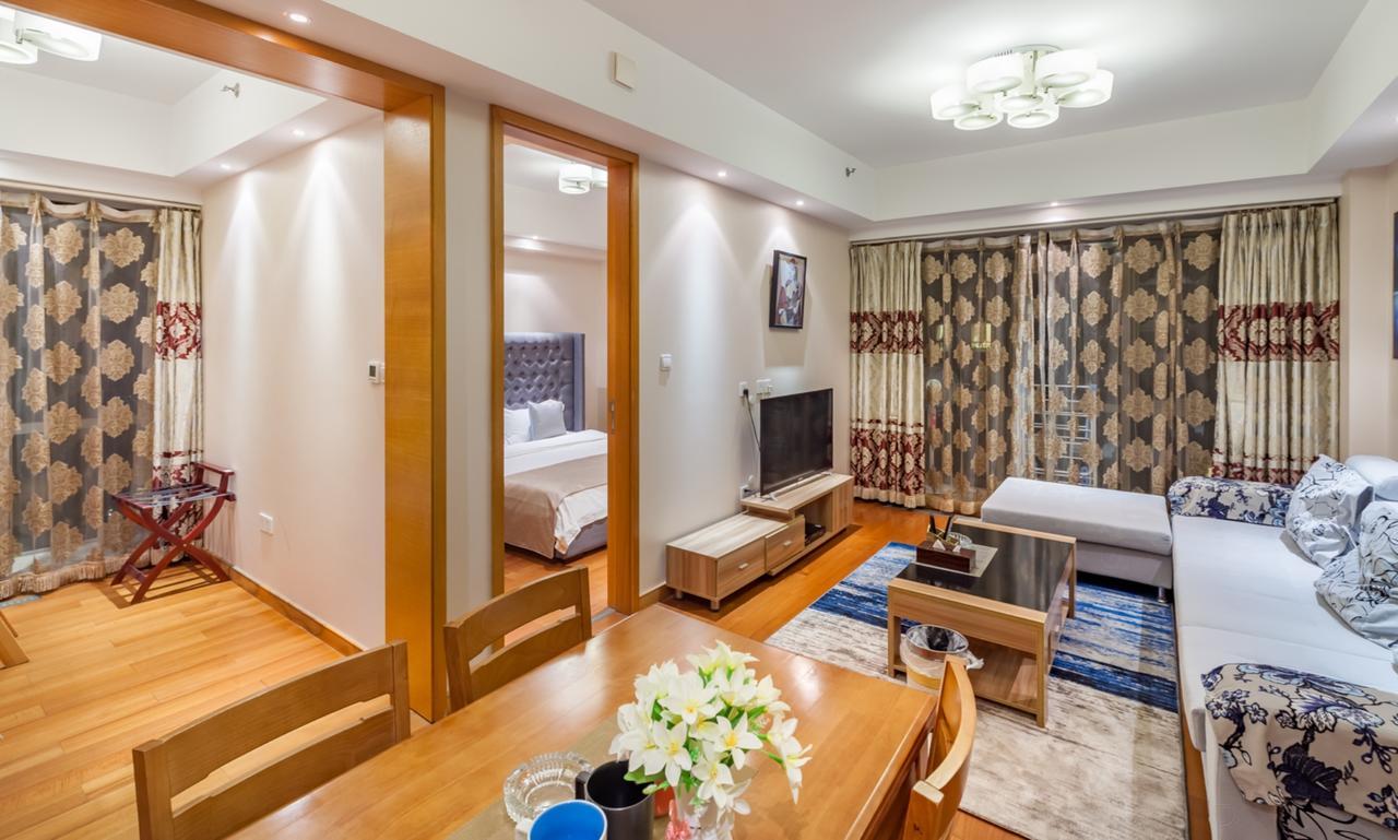 Deemansion Apartment Jinmao Palace Peking Exteriör bild